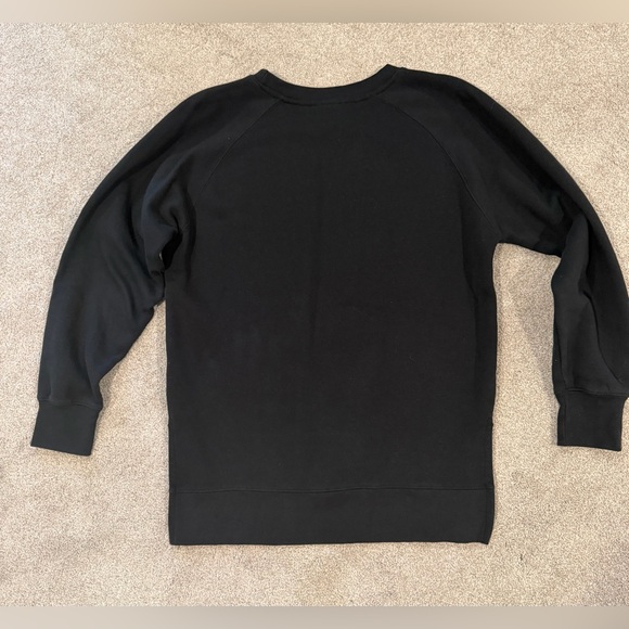 Women’s Black Sweatshirt with 'Merry & Bright' Text, size Large, Royce Brand - Picture 4 of 4